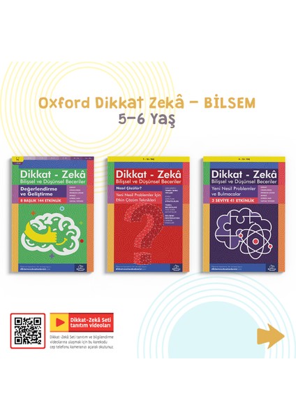 Oxford Dikkat Zeka - Bilsem (5-6 Yaş)