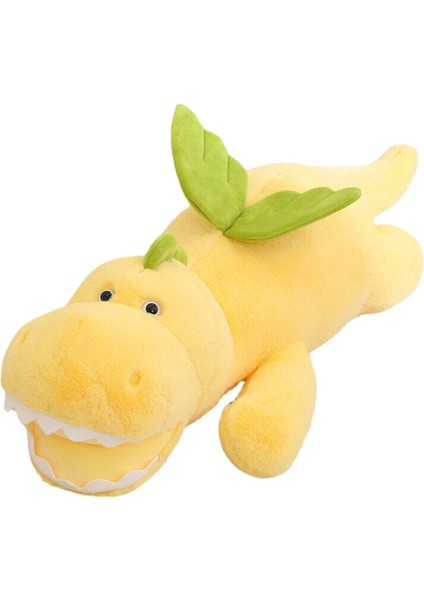 Mutlu Dinozor Peluş Oyuncak Bebek - Sarı (Yurt Dışından)