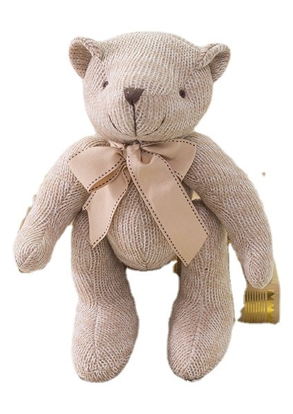 Örme Yün Ayı Peluş Oyuncak Bebek (Yurt Dışından)