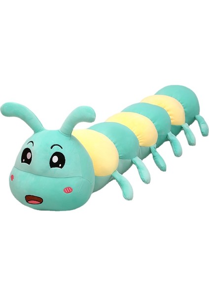 Tırtıl Bebek Uyku Yastığı Peluş Oyuncak - Yeşil (Yurt Dışından)