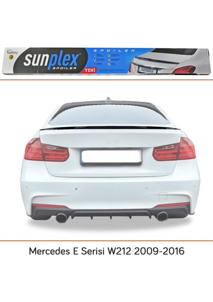 Mercedes E Serisi W212 2009-2016 Spoiler Bagaj Çıtası Piano Black Spo-2 015 102 fırsatları