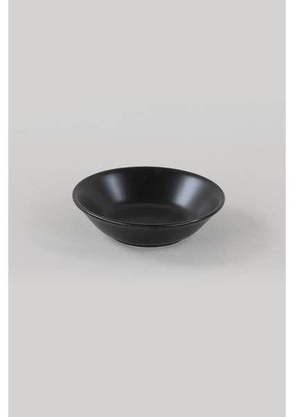 Mat Siyah Hitit Yemek Tabağı 18 Cm 6 Adet modelleri