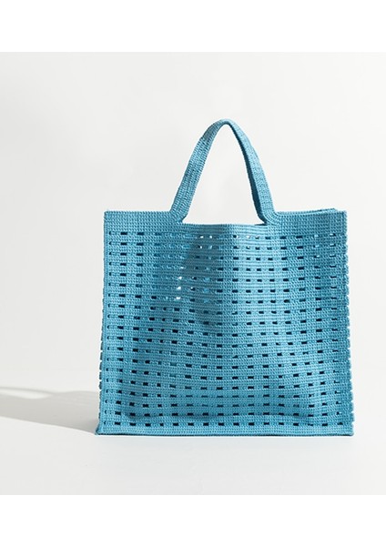 Ipli Debriyajlı Kesim Tığ Bezi Alışveriş Çantası(Yurt Dışından)