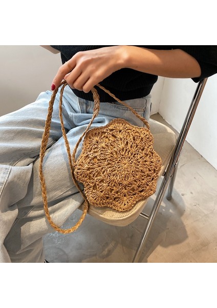 Sekizgen Hasır Bayan El Yapımı Çanta Seyahat (Yurt Dışından) fiyatları