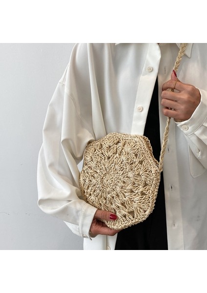 Sekizgen Hasır Bayan El Yapımı Çanta Seyahat (Yurt Dışından) fiyatları