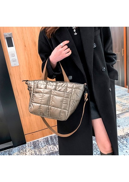 Sıcak Tote Naylon Kapitone Kadın Omuz Çanta(Yurt Dışından) fiyatları
