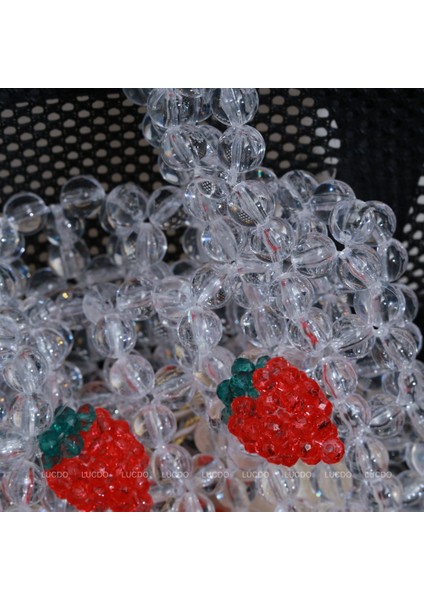 Berrak Kristal Kız Diy Boncuklu Dokuma Çanta(Yurt Dışından) modelleri