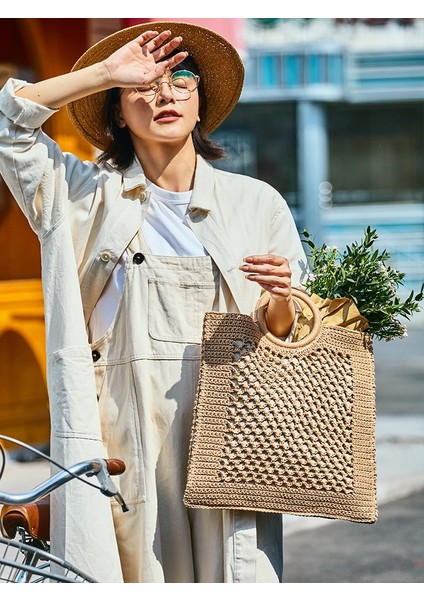 Halat Dokuma Büyük Bez Çanta(Yurt Dışından) fiyatları