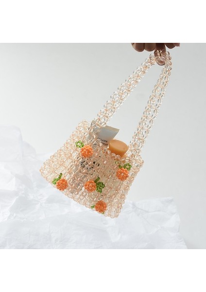 Berrak Kristal Kız Diy Boncuklu Dokuma Çanta(Yurt Dışından) fiyatları