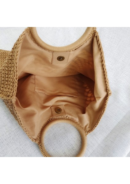 Halat Dokuma Büyük Bez Çanta(Yurt Dışından) modelleri