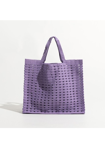 Ipli Debriyajlı Kesim Tığ Bezi Alışveriş Çantası(Yurt Dışından)