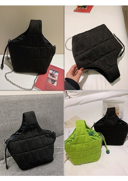 Ekose Bayan Dolgulu Omuz Çantası(Yurt Dışından) modelleri