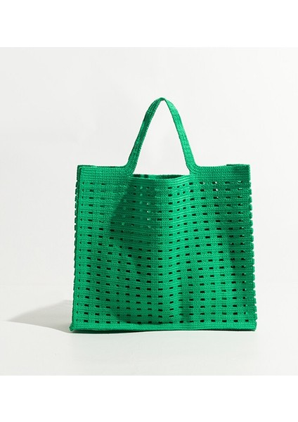 Ipli Debriyajlı Kesim Tığ Bezi Alışveriş Çantası(Yurt Dışından)