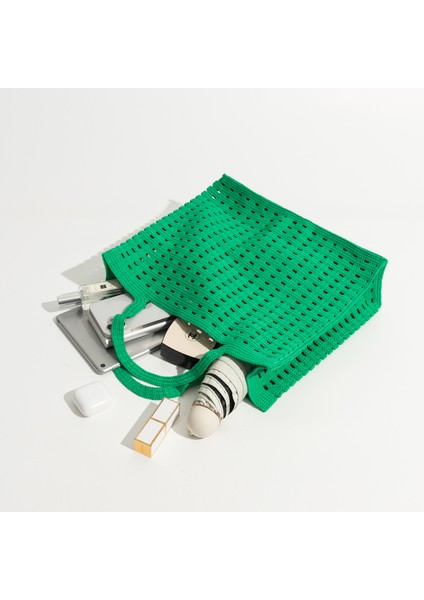 Ipli Debriyajlı Kesim Tığ Bezi Alışveriş Çantası(Yurt Dışından) modelleri