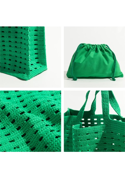 Ipli Debriyajlı Kesim Tığ Bezi Alışveriş Çantası(Yurt Dışından) fırsatları