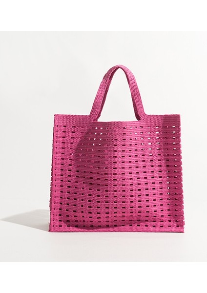 Ipli Debriyajlı Kesim Tığ Bezi Alışveriş Çantası(Yurt Dışından)