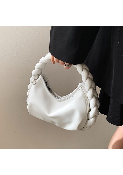 Şeker Rengi Pileli Çanta Omuz Çantası(Yurt Dışından) fiyatları