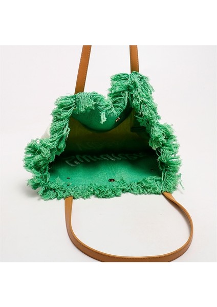 Gökkuşağı Saplı Püskül Çanta(Yurt Dışından) fırsatları