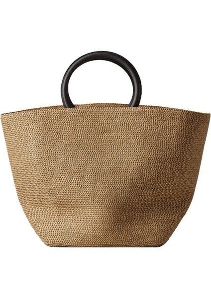 Hasır Büyük Kapasiteli Çanta(Yurt Dışından)