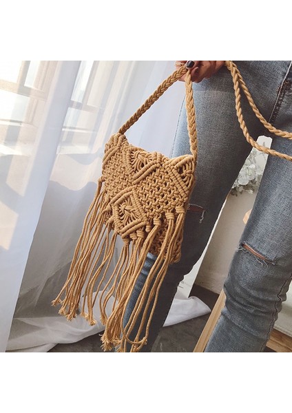 Püskül Büyük Hasır Çanta (Yurt Dışından) modelleri