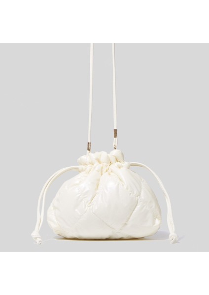 Kapitone Ipli Cüzdan Askılı Çanta(Yurt Dışından)