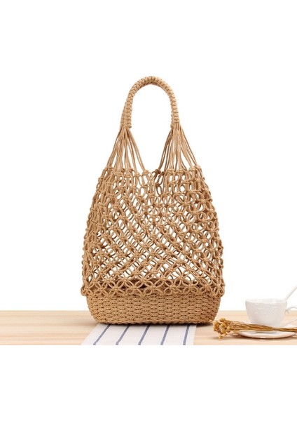 Pamuk Ipli Kova Omuz Çantası(Yurt Dışından)