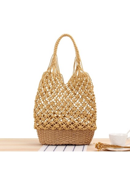 Pamuk Ipli Kova Omuz Çantası(Yurt Dışından)