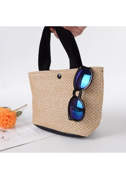 Hasır Büyük Bez Çanta(Yurt Dışından)