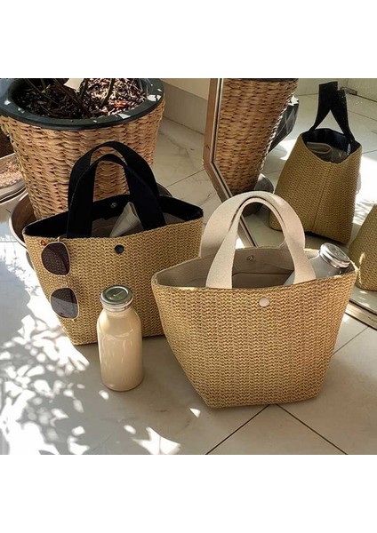 Hasır Büyük Bez Çanta(Yurt Dışından) modelleri