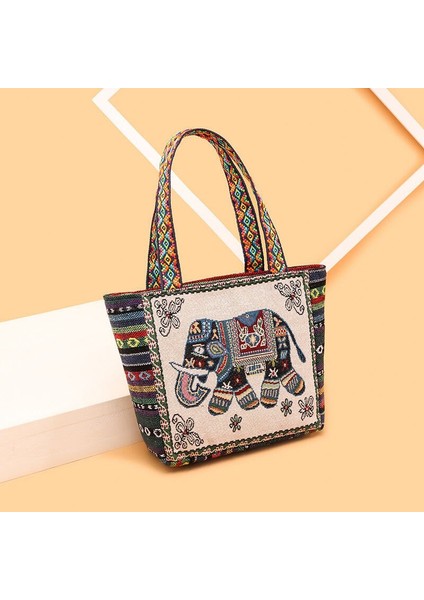 Çok Yönlü Dayanıklı Kanvas Çanta Nakış Iş Çantası(Yurt Dışından)