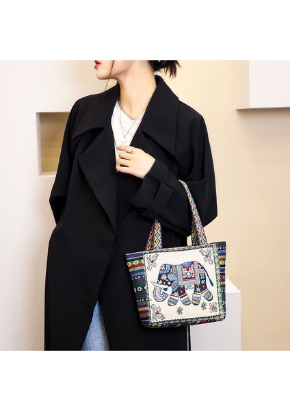 Çok Yönlü Dayanıklı Kanvas Çanta Nakış Iş Çantası(Yurt Dışından) fiyatları