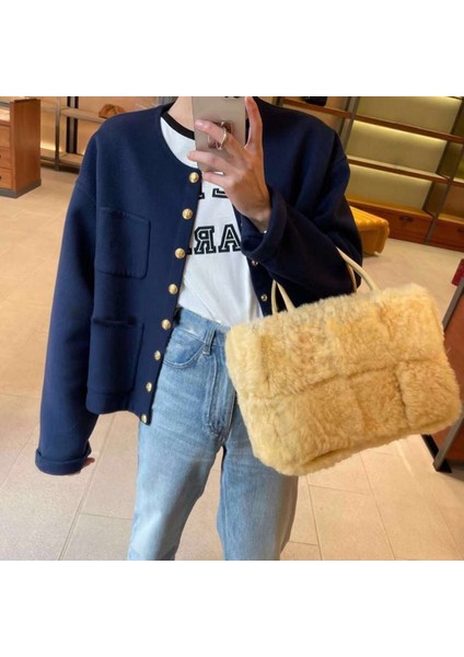 Kadın Tote Peluş Tek Omuz Çapraz(Yurt Dışından) modelleri