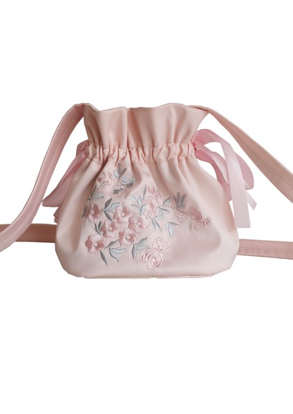 Saten Işlemeli Hanfu Çanta (Yurt Dışından)