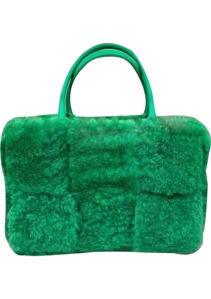 Kadın Tote Peluş Tek Omuz Çapraz(Yurt Dışından)