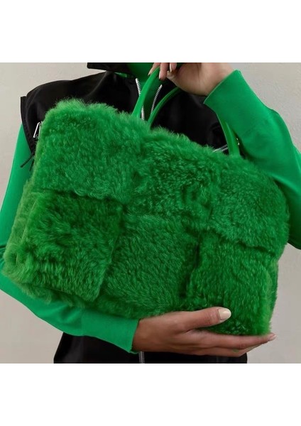 Kadın Tote Peluş Tek Omuz Çapraz(Yurt Dışından) fiyatları