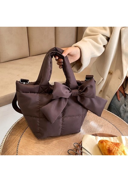 Fashion Bow Oxford Omuz Çantası(Yurt Dışından) modelleri