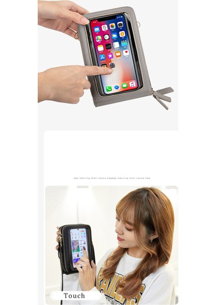 Dokunmatik Ekranlı Telefon Omuz Çantası(Yurt Dışından) modelleri