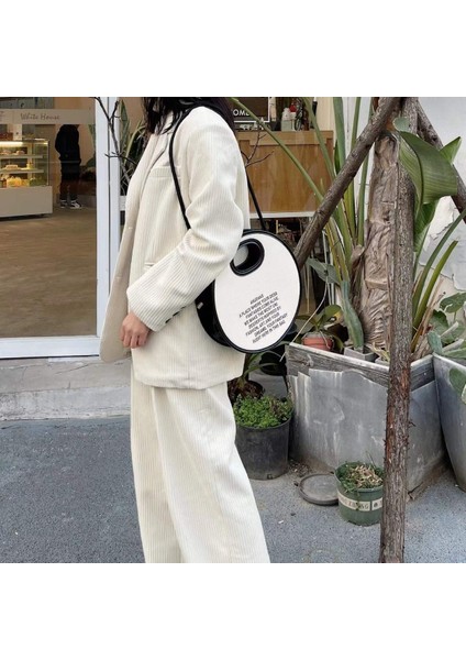 Yuvarlak Çanta Vintage Omuz Çantası(Yurt Dışından) fiyatları