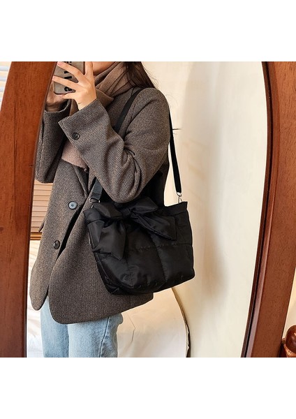 Fashion Bow Oxford Omuz Çantası(Yurt Dışından) fırsatları