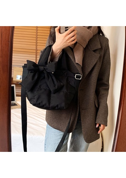 Fashion Bow Oxford Omuz Çantası(Yurt Dışından) indirimleri