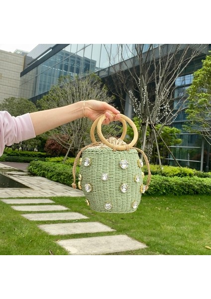 Diamond Hasır Çanta(Yurt Dışından) modelleri