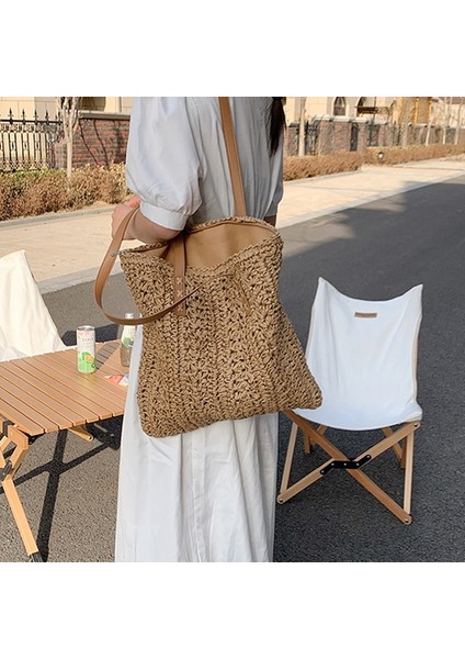 Büyük Kapasiteli Hasır Omuz Çantası(Yurt Dışından) fiyatları