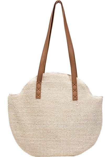 Kadın Büyük Kapasiteli Plaj Çantası Dokuma(Yurt Dışından)