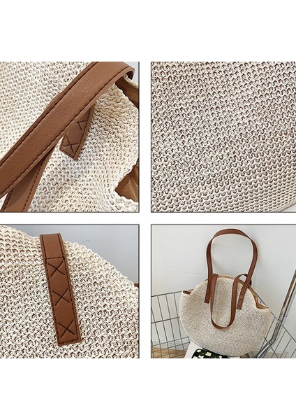 Kadın Büyük Kapasiteli Plaj Çantası Dokuma(Yurt Dışından) fiyatları