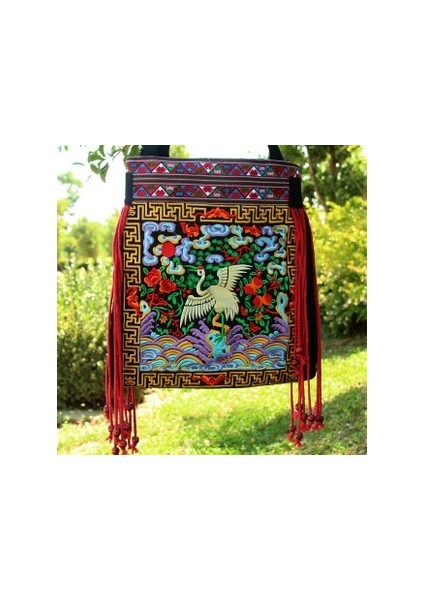 Büyük Kapasiteli Bohem Omuz Çantası(Yurt Dışından)