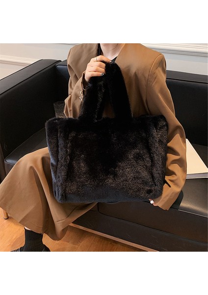 Kadın Tote Peluş Tek Omuz Çapraz(Yurt Dışından) fiyatları