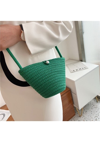 El Örgü Kadın Omuz Çantası Moda Tığ Plaj Çantası(Yurt Dışından) fiyatları