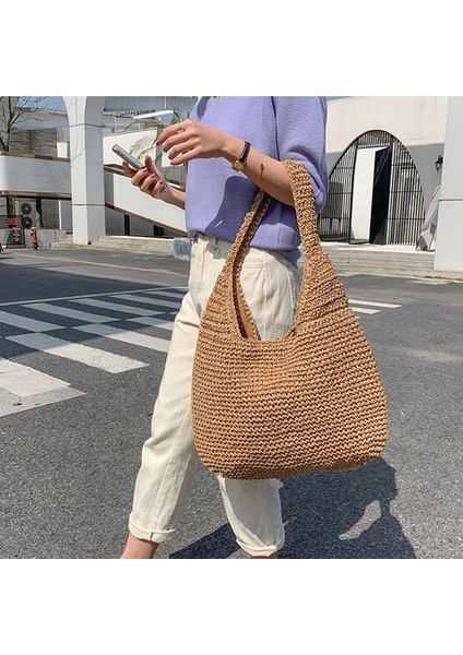 Dokuma El Yapımı Büyük Kapasiteli Bayan Çanta(Yurt Dışından) modelleri