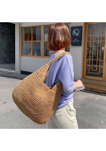 Dokuma El Yapımı Büyük Kapasiteli Bayan Çanta(Yurt Dışından) fırsatları