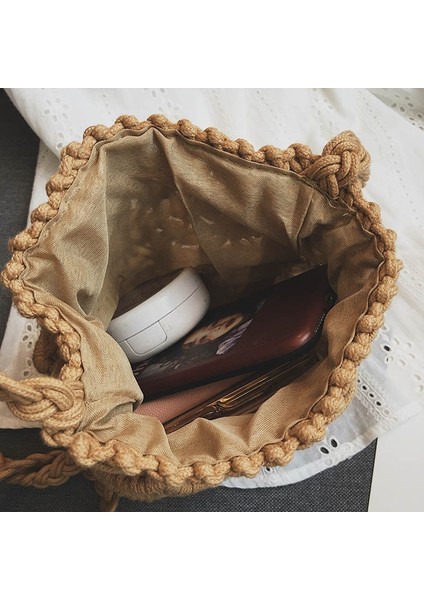 Pamuk Ipli Kova Omuz Çantası(Yurt Dışından) fırsatları